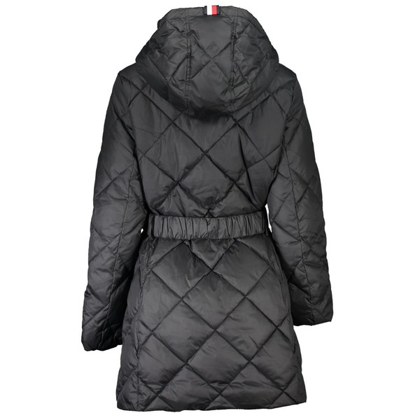 Tommy Hilfiger Black Polyester Jackets & Coat TO-25187 Tommy Hilfiger Black Polyester Jackets & Coat TO-25187