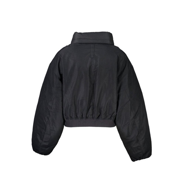Calvin Klein Black Polyester Jackets & Coat Calvin Klein Black Polyester Jackets & Coat