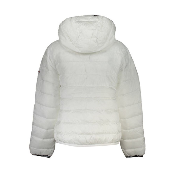 White Polyester Jackets & Coat TO-26248 White Polyester Jackets & Coat TO-26248