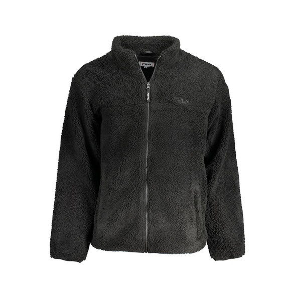 Black Polyester Jacket FI-31624 Black Polyester Jacket FI-31624