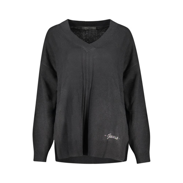 Guess Jeans Black Cotton Sweater GU-31967 Guess Jeans Black Cotton Sweater GU-31967