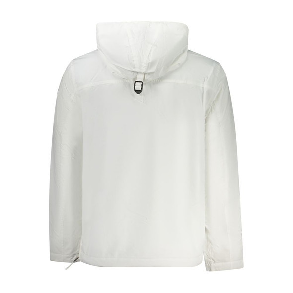 Napapijri White Polyamide Jacket Napapijri White Polyamide Jacket