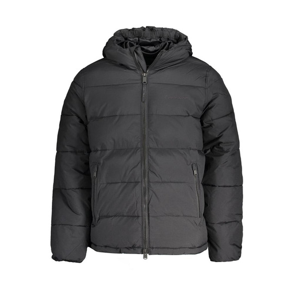 Black Nylon Jacket CA-32309 Black Nylon Jacket CA-32309