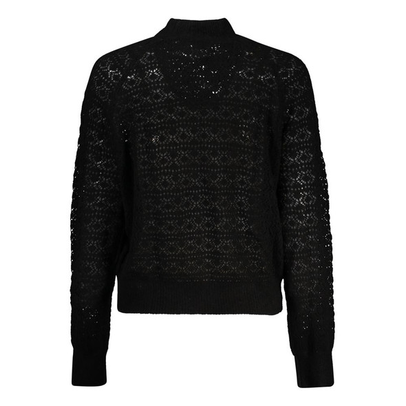Black Alpaca Leather Sweater Black Alpaca Leather Sweater