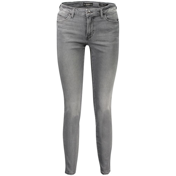 Guess Jeans Gray Cotton Jeans & Pant Guess Jeans Gray Cotton Jeans & Pant