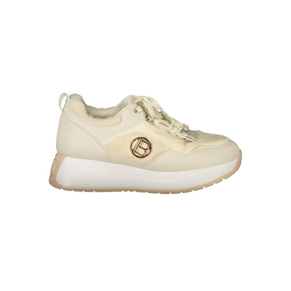 Beige Polyethylene Sneaker Beige Polyethylene Sneaker