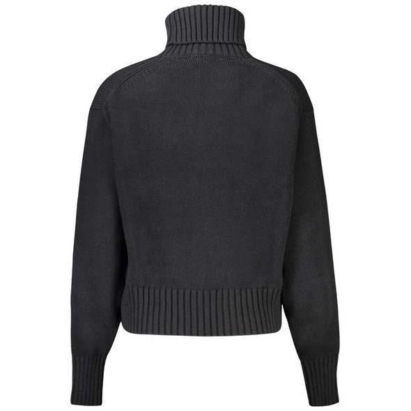 Calvin Klein Black Cotton Sweater CA-32986 Calvin Klein Black Cotton Sweater CA-32986