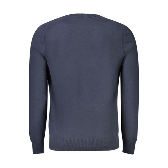 Hugo Boss Blue Cotton Sweater BO-33094 Hugo Boss Blue Cotton Sweater BO-33094