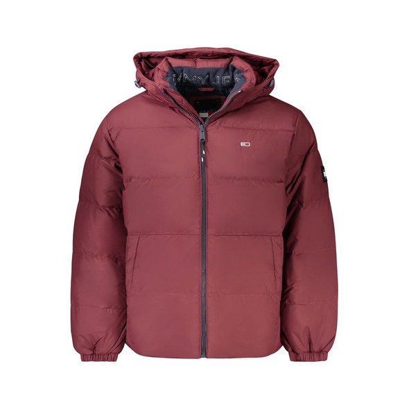 Tommy Hilfiger Red Polyester Jacket Tommy Hilfiger Red Polyester Jacket