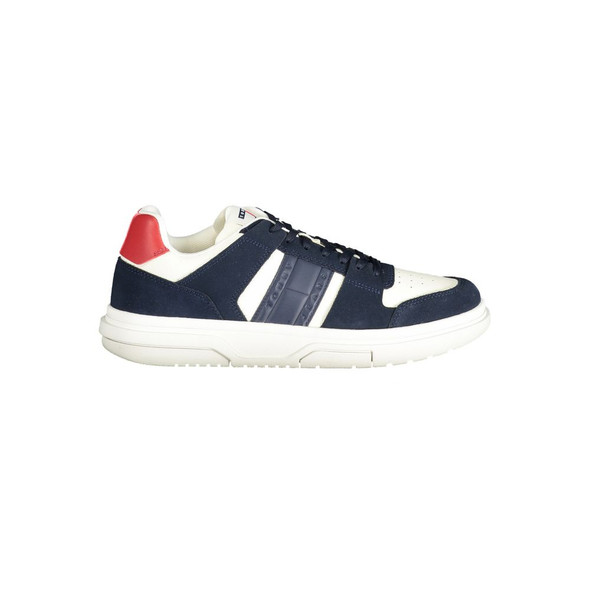 Tommy Hilfiger Blue Polyester Sneaker TO-33481 Tommy Hilfiger Blue Polyester Sneaker TO-33481