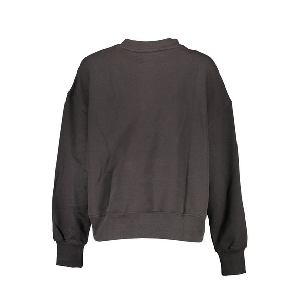 Calvin Klein Black Cotton Sweater CA-26397 Calvin Klein Black Cotton Sweater CA-26397