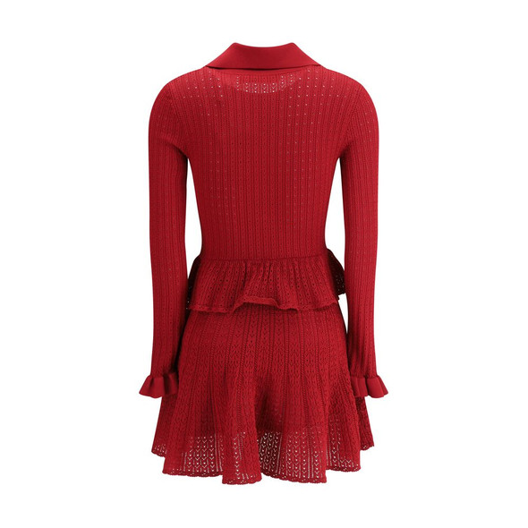 Pointelle knit short Dress Pointelle knit short Dress