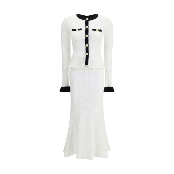 Pointelle Knit Long Dress Pointelle Knit Long Dress