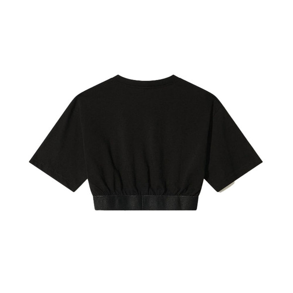 Black Cotton Tops & T-Shirt CO-15650 Black Cotton Tops & T-Shirt CO-15650
