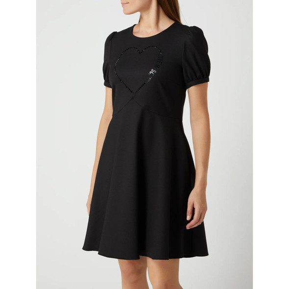 Black Polyester Women Dress Black Polyester Women Dress