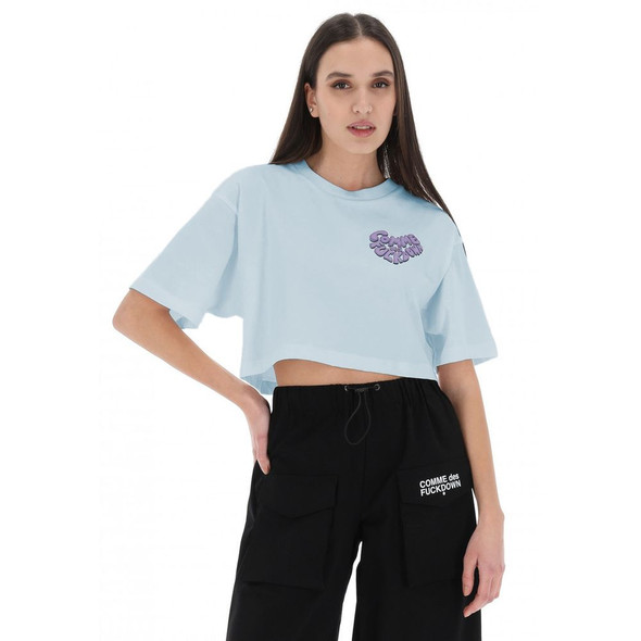 Blue Cotton Tops & T-Shirt CO-15660 Blue Cotton Tops & T-Shirt CO-15660