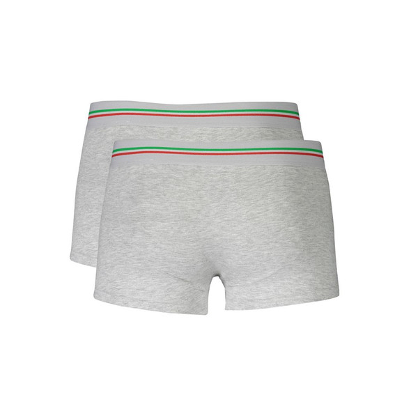 Aeronautica Militare Gray Cotton Underwear Aeronautica Militare Gray Cotton Underwear