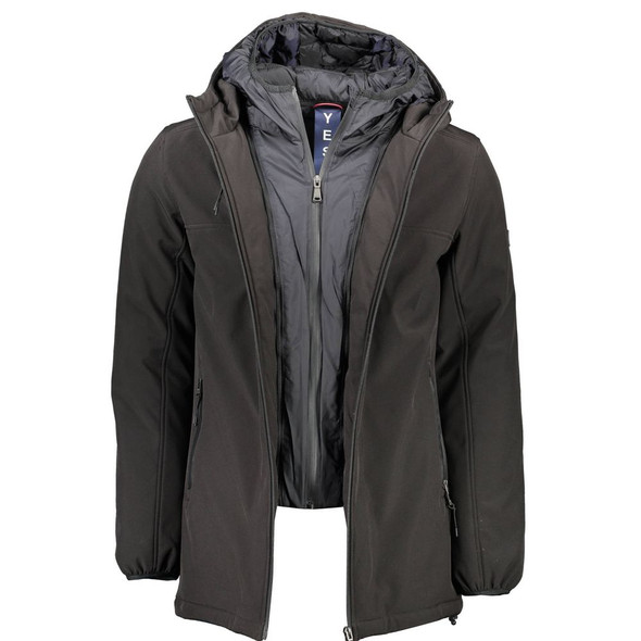 Black Polyester Jacket YE-9431 Black Polyester Jacket YE-9431