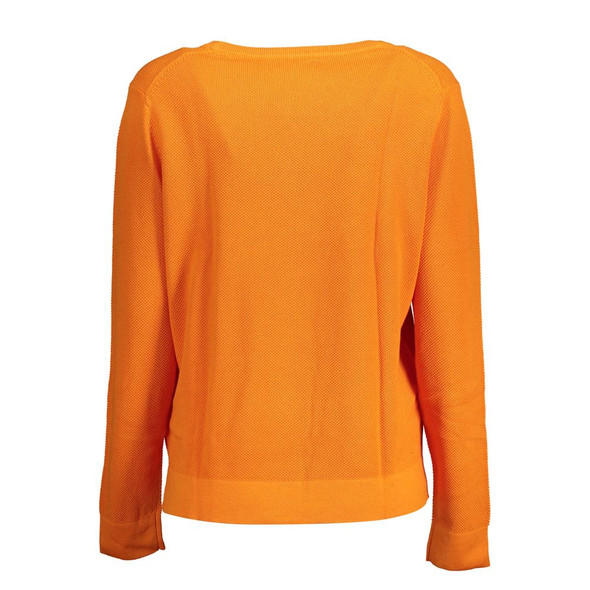 Gant Orange Cotton Sweater Gant Orange Cotton Sweater