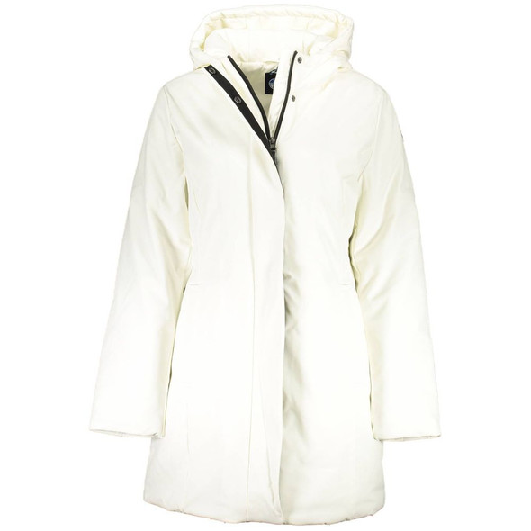 White Polyester Jackets & Coat NO-16413 White Polyester Jackets & Coat NO-16413