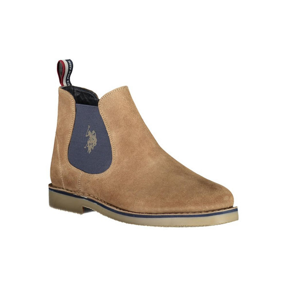 U.S. POLO ASSN. Beige Polyester Boot U.S. POLO ASSN. Beige Polyester Boot