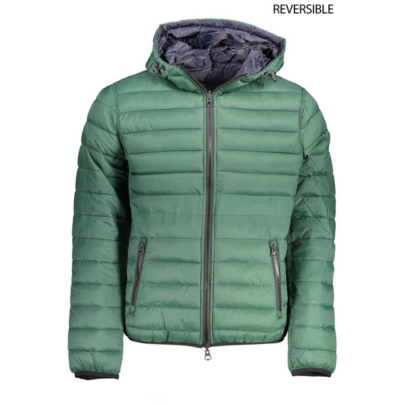 Green Nylon Jacket US-16976 Green Nylon Jacket US-16976