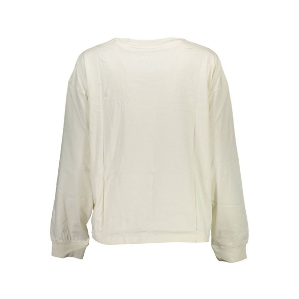 Calvin Klein White Cotton Tops & T-Shirt Calvin Klein White Cotton Tops & T-Shirt