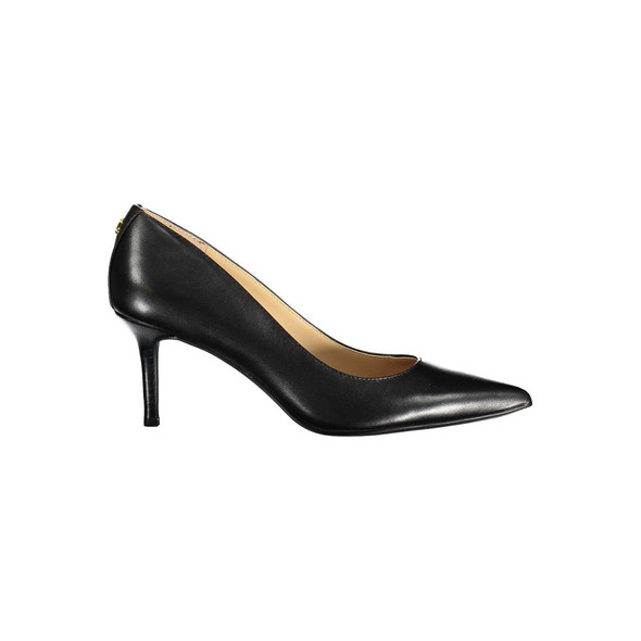 Black Leather Flat Shoe RA-19484 Black Leather Flat Shoe RA-19484