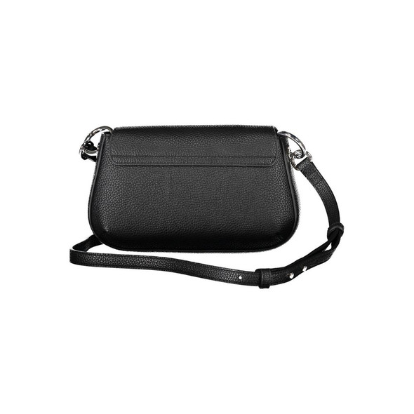 Tommy Hilfiger Black Polyethylene Handbag TO-20455 Tommy Hilfiger Black Polyethylene Handbag TO-20455