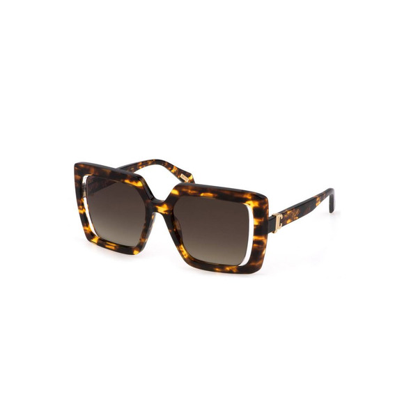Just Cavalli Brown Plastic Sunglasses JU-21431 Just Cavalli Brown Plastic Sunglasses JU-21431