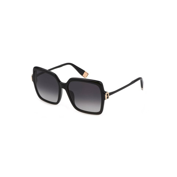 Furla Black Acetate Women Sunglasses Furla Black Acetate Women Sunglasses