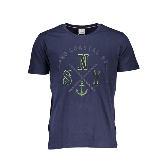 Blue Cotton T-Shirt SC-22688 Blue Cotton T-Shirt SC-22688