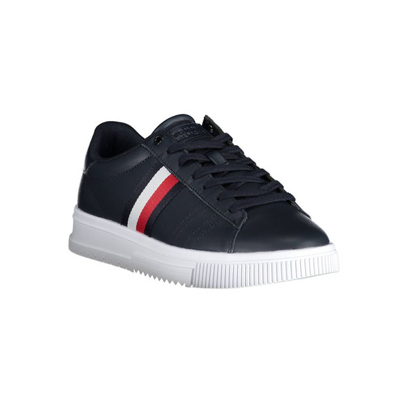 Blue Polyester Sneaker TO-22758 Blue Polyester Sneaker TO-22758