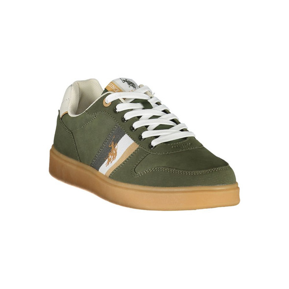 U.S. POLO ASSN. Green Polyester Sneaker US-24940 U.S. POLO ASSN. Green Polyester Sneaker US-24940