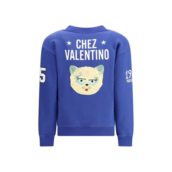 Valentino Cotton Sweatshirt VA7B3MF24V9KYAF9BB Valentino Cotton Sweatshirt VA7B3MF24V9KYAF9BB