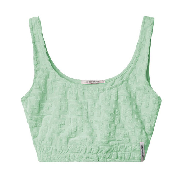 Hinnominate Green Cotton Tops & T-Shirt HI-15673 Hinnominate Green Cotton Tops & T-Shirt HI-15673