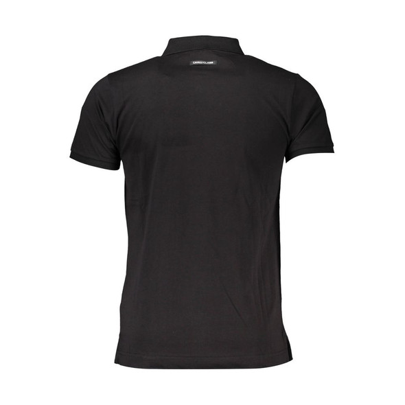 Black Cotton Polo Shirt CA-37043 Black Cotton Polo Shirt CA-37043