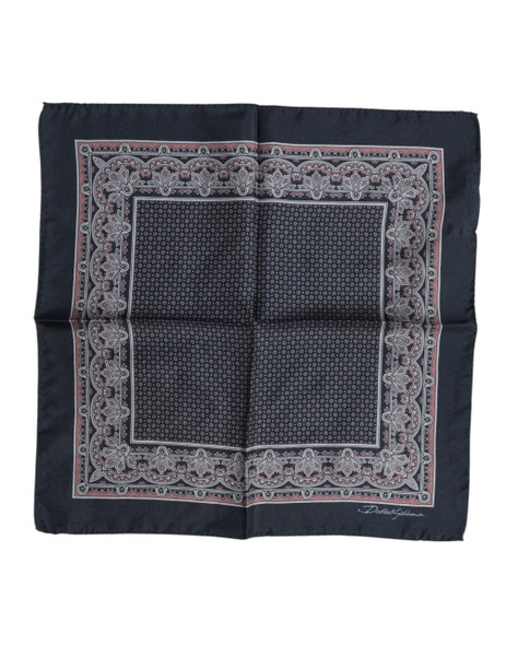 Dolce & Gabbana Multicolor Fantasy Silk Square Foulard Scarf Dolce & Gabbana Multicolor Fantasy Silk Square Foulard Scarf