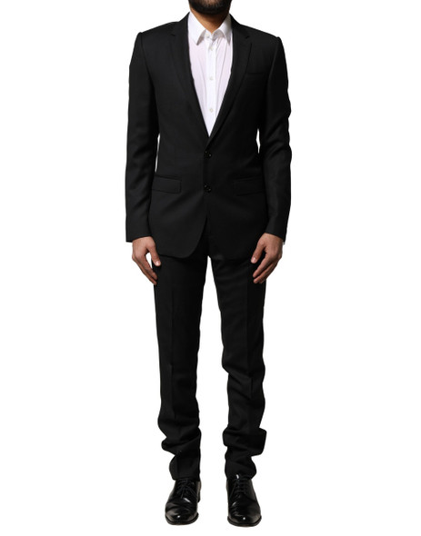 Dolce & Gabbana Blue MARTINI Wool Formal 2 Piece Suit Dolce & Gabbana Blue MARTINI Wool Formal 2 Piece Suit