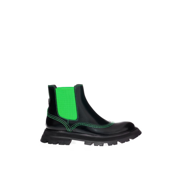 Alexander McQueen Multicolor Leather Boot Alexander McQueen Multicolor Leather Boot