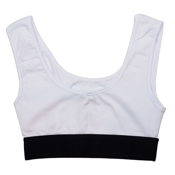 White Cotton Tops & T-Shirt CO-15677 White Cotton Tops & T-Shirt CO-15677