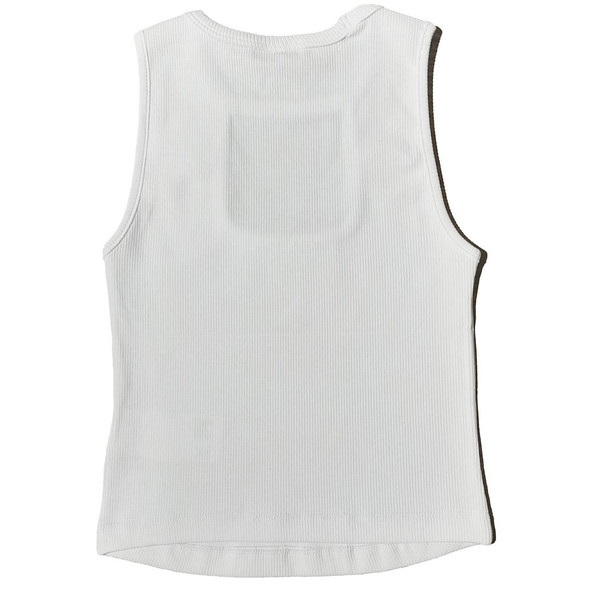 White Cotton Tops & T-Shirt CO-15679 White Cotton Tops & T-Shirt CO-15679