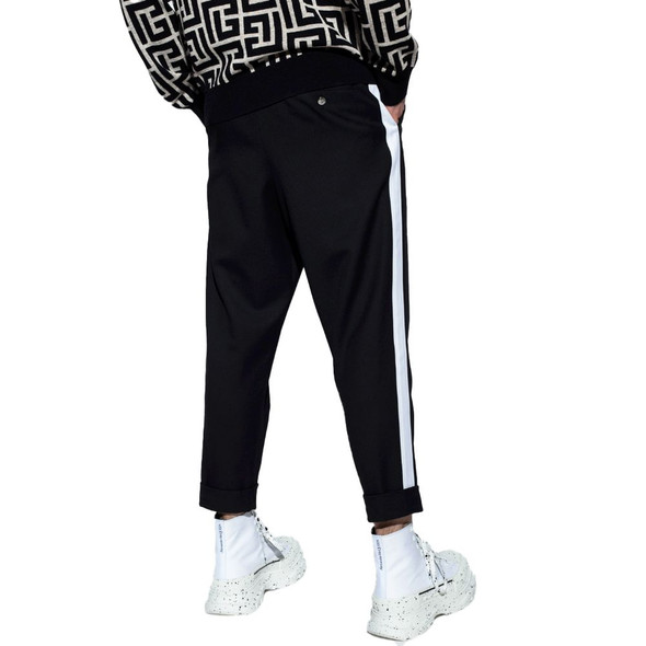 Balmain Black Cotton Jeans & Pant BA-15507 Balmain Black Cotton Jeans & Pant BA-15507
