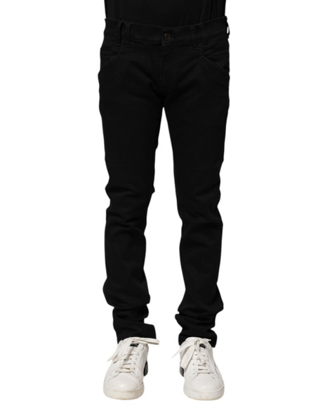 Black Cotton Skinny Men Denim Jeans PAN75276 Black Cotton Skinny Men Denim Jeans PAN75276