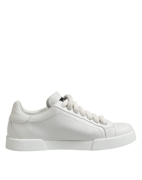 White Logo Lace Up Low Top Men Sneakers Shoes White Logo Lace Up Low Top Men Sneakers Shoes