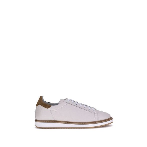 Brunello Cucinelli Leather Sneakers BRMZUALVL229CLT57BB Brunello Cucinelli Leather Sneakers BRMZUALVL229CLT57BB