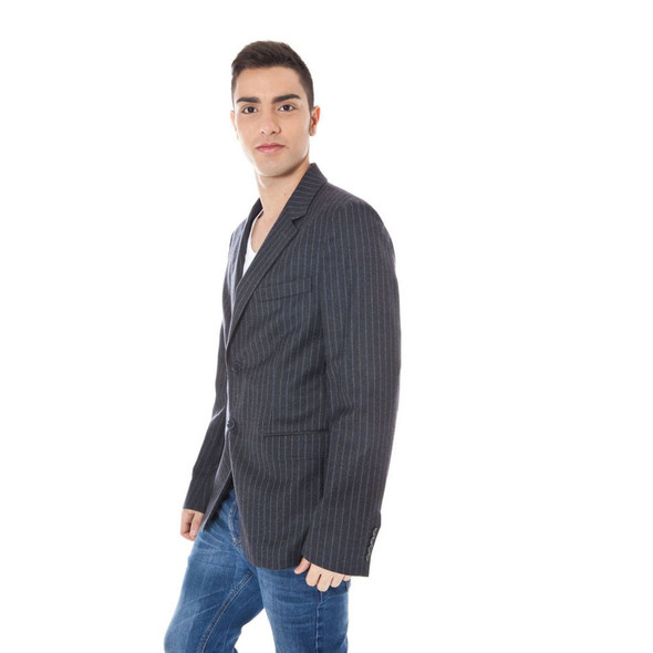 Calvin Klein Gray Wool Jacket Calvin Klein Gray Wool Jacket