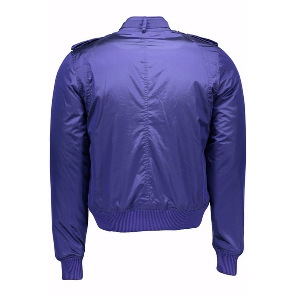 Datch Blue Polyamide Jacket Datch Blue Polyamide Jacket