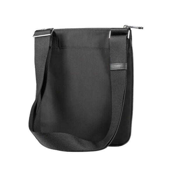 Black Polyester Shoulder Bag CA-8796 Black Polyester Shoulder Bag CA-8796