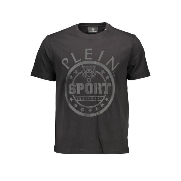 Black Cotton T-Shirt PL-9550 Black Cotton T-Shirt PL-9550